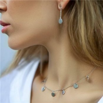 СЕРЕБРЯНОЕ КОЛЬЕ ПОСТОЯНСТВО