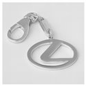 Серебряный брелок Lexus