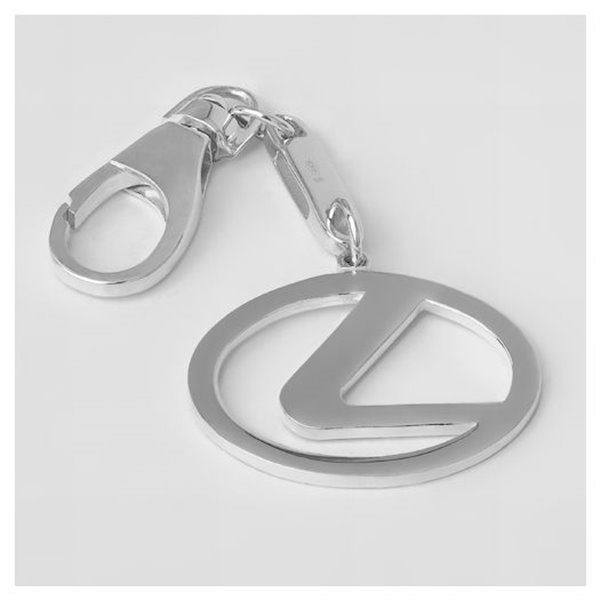 Срібний брелок Lexus