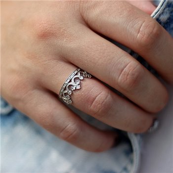 СЕРЕБРЯНОЕ КОЛЬЦО ЦАРСКАЯ КОРОНА